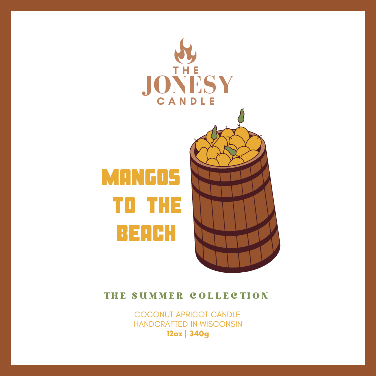 Mangos To The Beach Candle