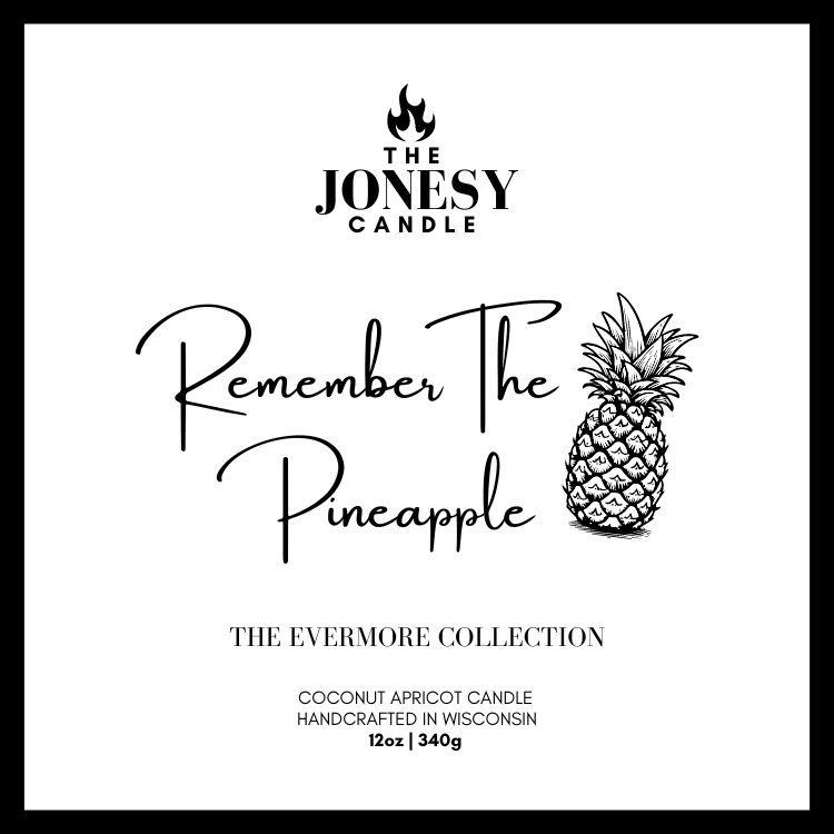 Remember the Pineapple Candle