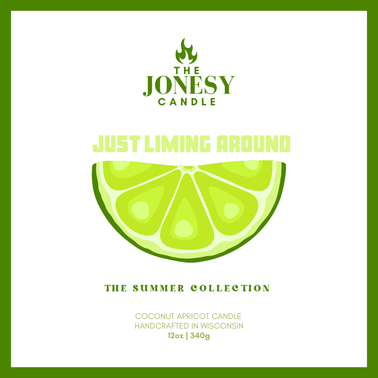 Just Liming Around Candle