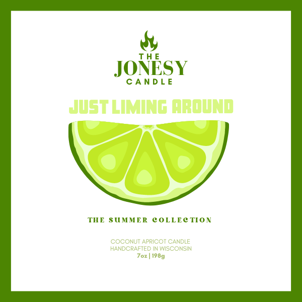 Just Liming Around Candle